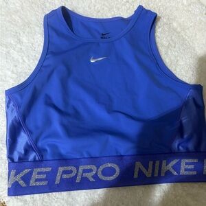 Nike Pro Royal Blue Sports Bra